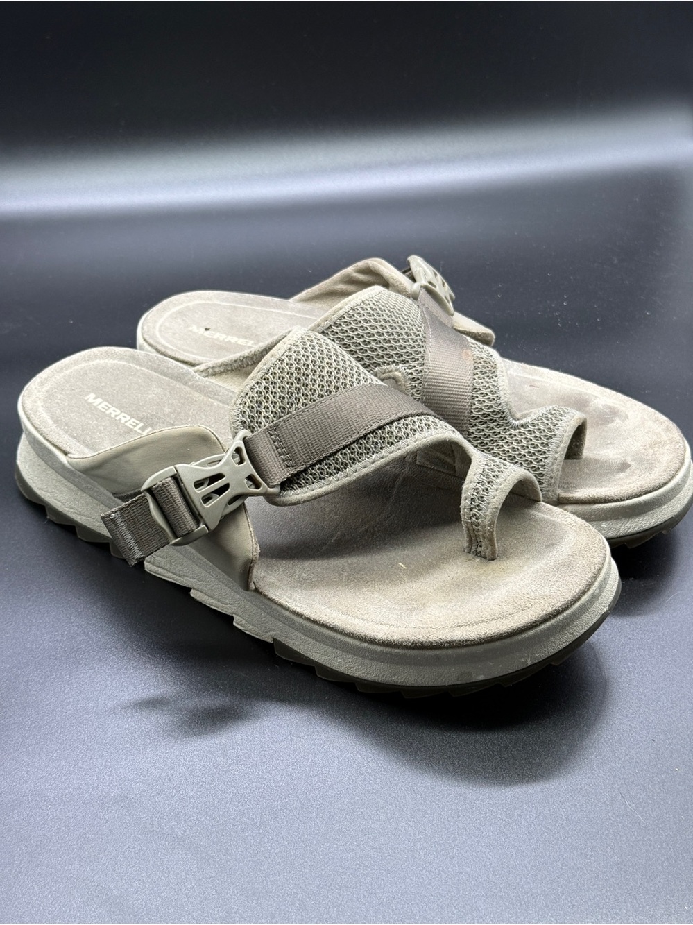 Merrell Brindle Sandals Women's 11 Strap In Outdoor Walking Wear in Desert Sand